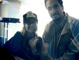 Janeane Garofalo and Rob Simone