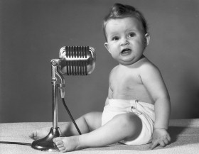 Ray's first ever radio broadcast