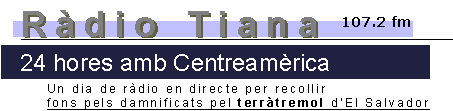 R�dio Tiana - 24 hores amb Centream�rica