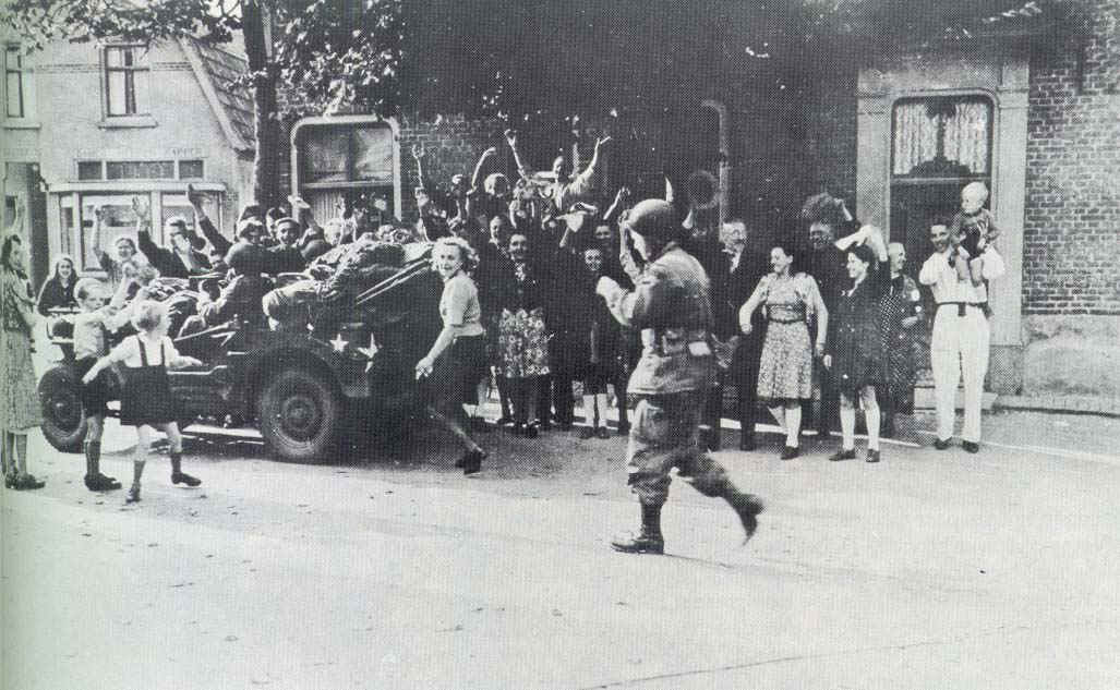 Jubilation on the streets