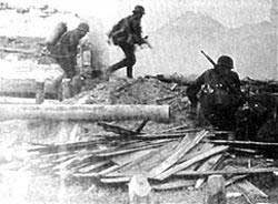 Germans trying to push forward