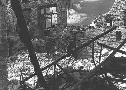 Hiding in the ruins