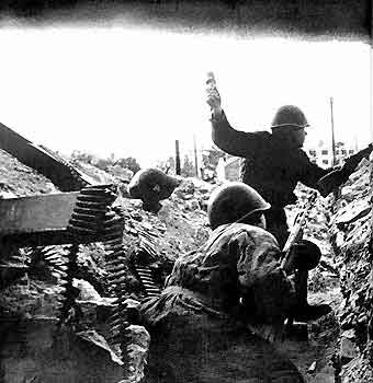 Russian machine gun