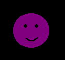 Purple Smilie