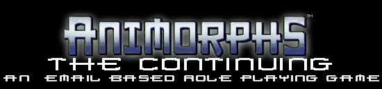 An email role playing game based on the world of animorphs 