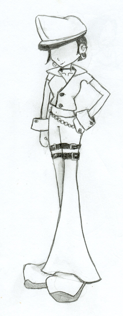 character i created for AMR, gee, can you guess her name?