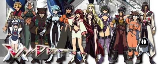 The Cast of Vandread