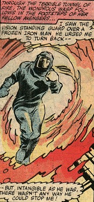 Wasp si addentra nell'inferno crato da Pyron.