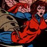 La prima Wasp-insetto mentre aggredisce Henry Pym in un attacco animalesco.