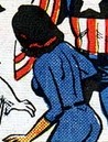 Back view of the costume, from Power Man & Iron Fist#125