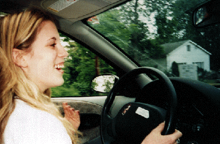 Two hands on the wheel