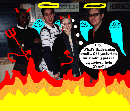 The devil went down to US History class...