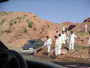 Me and freinds at a hill side
