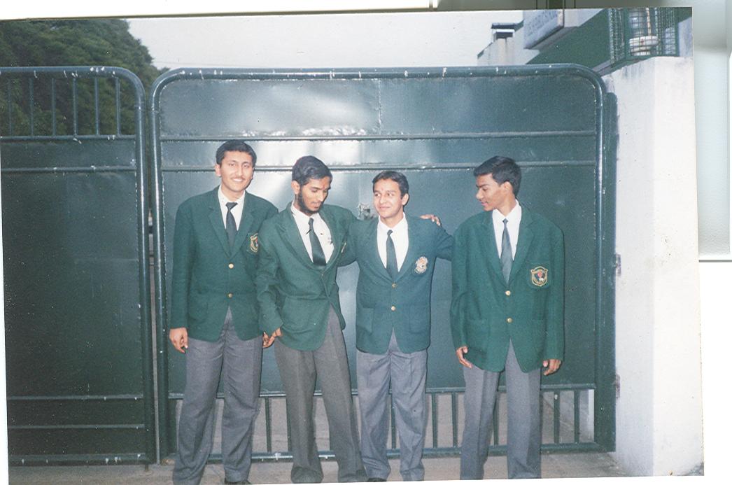 me with friends