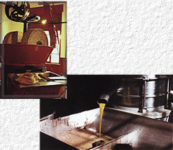  press and product olive (in present)