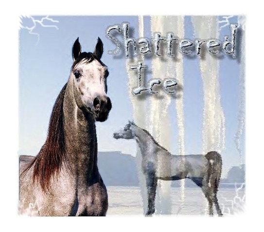 ..and the ice shatters beneigh his great hooves with a mighty thunder-crack!