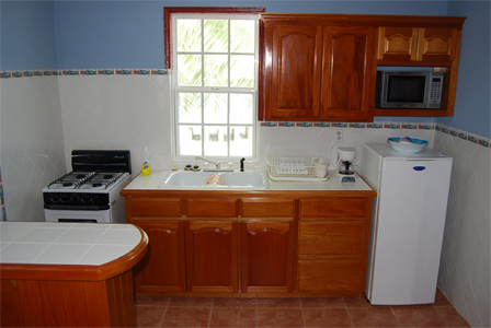 Cielo Azul kitchen