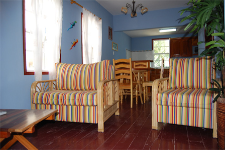 Cielo Azul living room