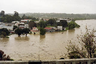 The October flood in Wanganui