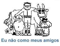 Animais amigos