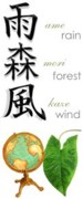 "rainforestwind" in Japanese
