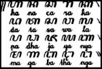 Javanese Alphabet