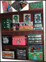 My wooden boxes and stuff