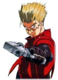 Vash the Stampede from "Trigun"