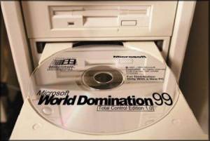"Microsoft World Domination 99" software