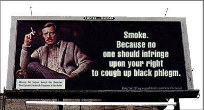 "The right to smoke"