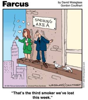 "Smoking Area"