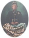 the king of Yogya: Sultan hamengkubuwono X