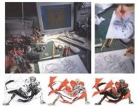 Yasuhiro Nightow's desk