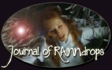 "RAINNdrops on pages..."