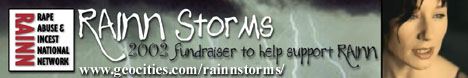 Unlock The Silence!&nbsp; Place this banner on your site and help support RAINN today and RAINN Storms!