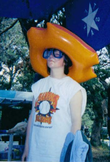 Mindy - on one of her "better" days, '01