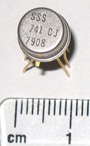 OP-AMP close up