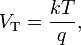 Diode Equation