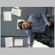 Basky on phone