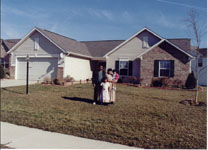 Our house in Greenwood, USA in March 2000