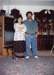 Raju & Sumitra in Greenwood, IN, USA in March 2000