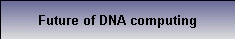 DNA - the future of computing