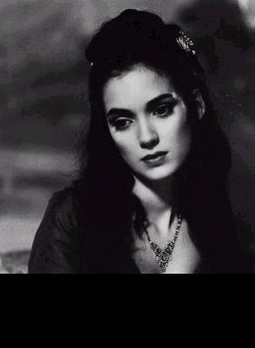 Winona Rider (as Lidia from Beetlegeuse)