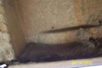 Passenger exterior floorboard from underneath