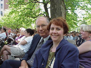 Gene, and Karel, she and my mom look like twins