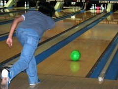 Bowling at Sunset Bowl Seattle