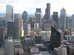Atop the Space Needle