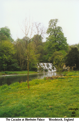 The Cascades at Blenheim Palace