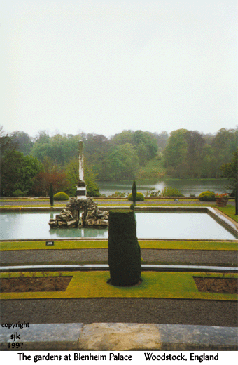 The Gardens at Blenheim Palace