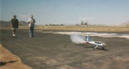 RC Plane Taking Off